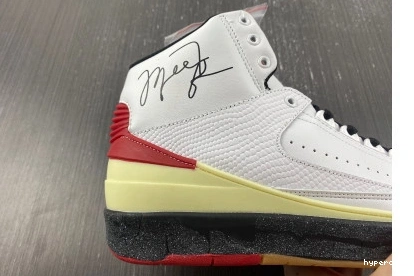 Hyperoad Retro red Jordan white 2 1109